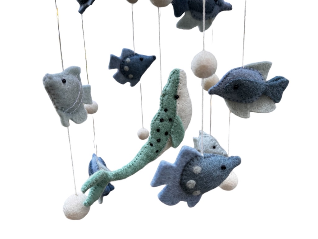 La pieuvre bleu 
